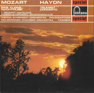 Wolfgang Amadeus Mozart / Joseph Haydn / Leopold Mozart - Wiener Symphoniker, Bernhard Paumgartner / Württembergisches Kammerorchester, Jörg Faerber - Eine Kleine Nachtmusik / Trumpet Concerto / Kinder-Symphony (Divertimento In C) Vinyl LP (LP Record)