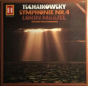Lorin Maazel, Berliner Philharmoniker - Tchaikovsky, Symphony No. 4 In F Minor, Op. 36 Vinyl LP (LP Record)