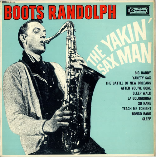 Boots Randolph - The Yakin' Sax Man Vinyl LP Album (LP Record) Mono