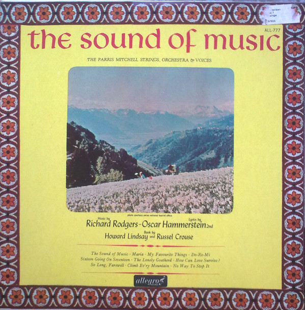 The Parris Mitchell Strings, Orchestra and Voices* - The Sound Of Music Vinyl LP (LP Record)