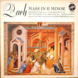 Johann Sebastian Bach - Mass In B Minor (3xLP, Album)