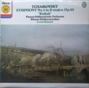 Tchaikovsky*, Maazel* : Vienna Philharmonic* - Symphony No.3 in D Major, Op.29 "Polish" Vinyl LP (LP Record)