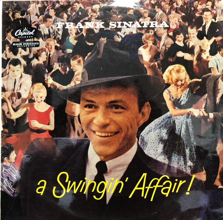 Frank Sinatra – A Swingin’ Affair Vinyl LP Album (LP Record) Mono Front Cover