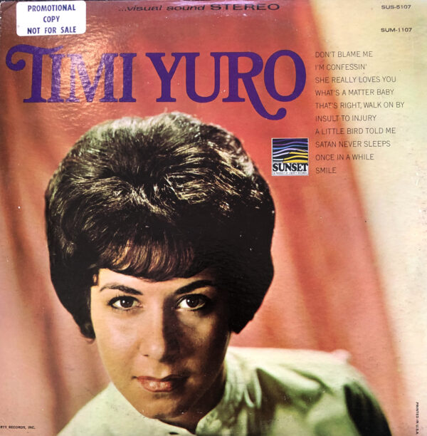 Timi Yuro - Timi Yuro Vinyl LP Album (LP Record)