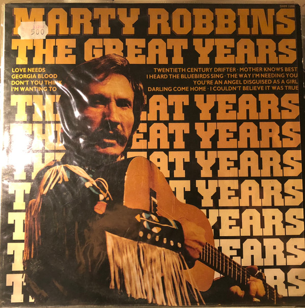 Marty Robbins - The Great Years Vinyl LP (LP Record)