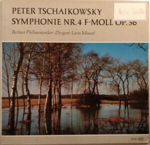 Peter Tschaikowsky*, Lorin Maazel, Berliner Philharmoniker - Symphonie Nr. 4 F-moll Op. 36 Vinyl LP (LP Record)