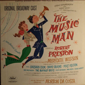 Meredith Willson - The Music Man - Original Broadway Cast LP Vinyl Album (LP Record) Gatefold