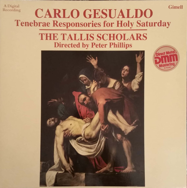 Carlo Gesualdo, The Tallis Scholars, Peter Phillips (2) - Tenebrae Responsories for Holy Saturday Vinyl LP Album (LP Record) Gatefold
