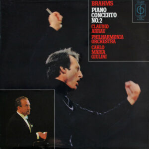 Brahms*, Claudio Arrau, Philharmonia Orchestra, Carlo Maria Giulini - Piano Concerto No.2 Vinyl LP Album (LP Record)