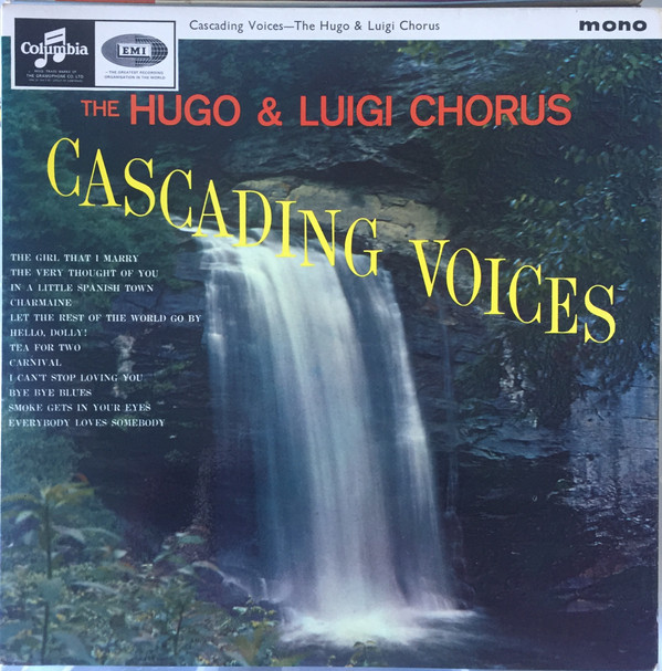 The Hugo Luigi Chorus* - Cascading Voices Vinyl LP (LP Record) Mono