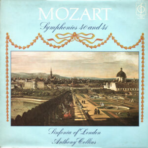 Mozart* - Sinfonia Of London*, Anthony Collins (2) - Symphonies 40 And 41 (LP) (Very Good Plus (VG+))