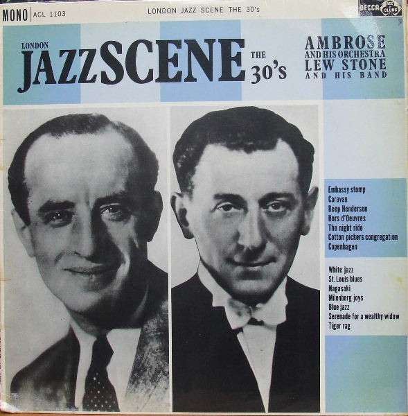 Ambrose and His Orchestra / Lew Stone And His Band - London Jazz Scene The 30's (LP, Comp, Mono, Red)