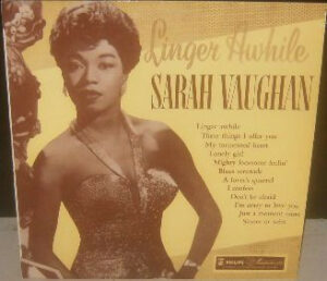Sarah Vaughan - Linger Awhile Vinyl LP Album (LP Record)