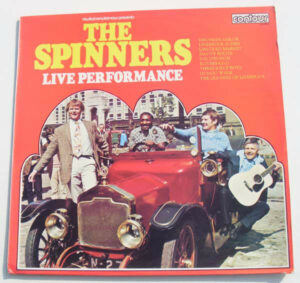 The Spinners - Live Performance Vinyl LP (LP Record)