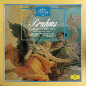 Johannes Brahms - Piano Concerto No.2 In B Flat Major, Opus 83 Vinyl LP (LP Record)