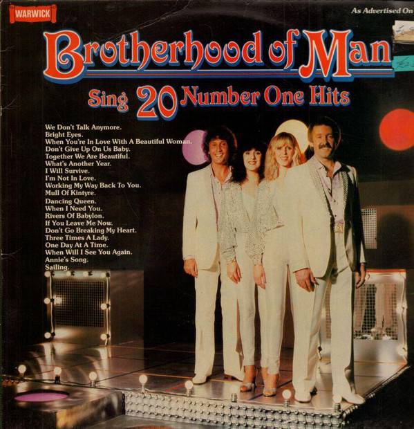 Brotherhood Of Man - Sing 20 Number One Hits Vinyl LP (LP Record)