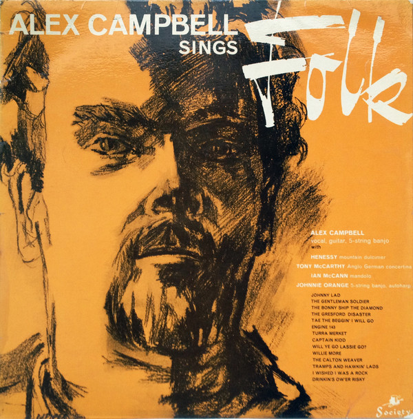 Alex Campbell (2) - Alex Campbell Sings Folk Vinyl LP Album (LP Record) Mono