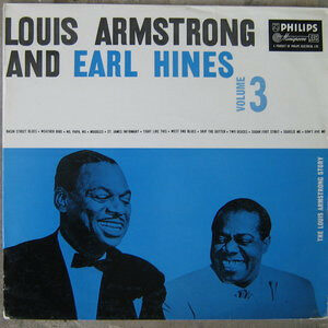 Louis Armstrong And Earl Hines - The Louis Armstrong Story - Vol. 3 Vinyl LP Compilation (LP Record) Mono