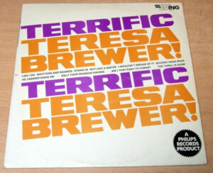 Teresa Brewer - TerrificTeresa Brewer! Vinyl LP Album (LP Record) Mono