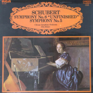 Schubert*, Chicago Symphony Orchestra*, Fritz Reiner - Symphony No. 8 "Unfinished" / Symphony No. 5 Vinyl LP (LP Record)
