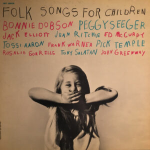 Folk Songs For Children Vinyl LP Compilation (LP Record) Mono