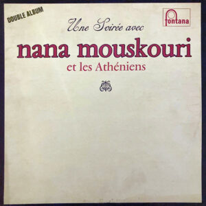 Nana Mouskouri, Les Athéniens - Une Soirée Avec Nana Mouskouri Et Les Athéniens 2xLP Vinyl Album Gatefold (LP Record)