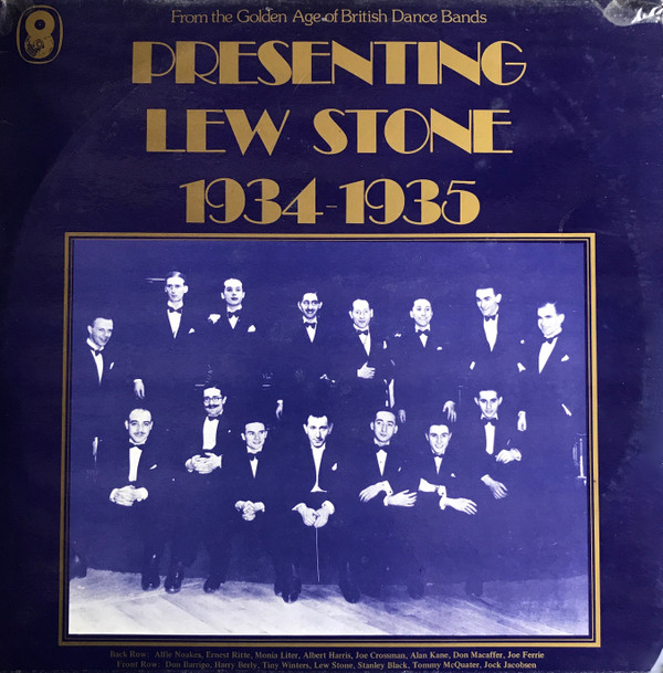 Lew Stone - Presenting Lew Stone 1934-1935 2xLP Vinyl Compilation (LP Record) Mono