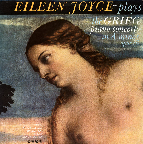 Eileen Joyce, Grieg*, Royal Danish Orchestra*, John Frandsen - Piano Concerto In A Minor Opus 16 Vinyl LP Album (LP Record) Mono