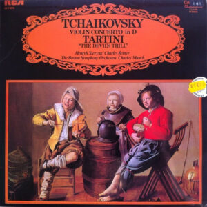 Tchaikovsky* / Tartini* - Henryk Szeryng, Charles Reiner, The Boston Symphony Orchestra*, Charles Munch - Violin Concerto In D / "The Devil's Trill" Vinyl LP (LP Record)