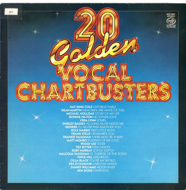 20 Golden Vocal Chartbusters Vinyl LP Album (LP Record)