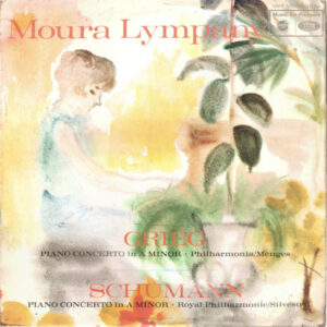 Dame Moura Lympany - Edvard Grieg / Robert Schumann - Piano Concerto In A Minor Vinyl LP (LP Record) Mono