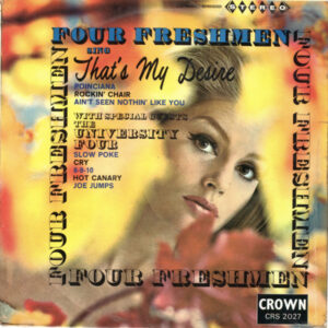 The Four Freshmen With The University Four - Four Freshmen Sing Vinyl LP (LP Record)