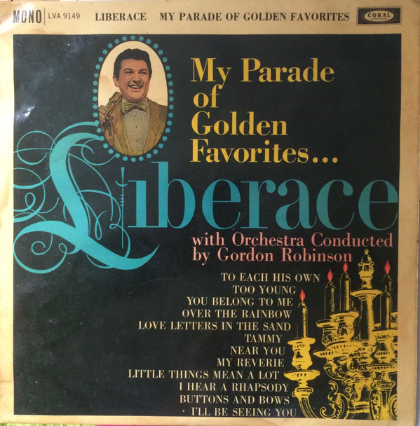 Liberace - My Parade Of Golden Favorites Vinyl LP (LP Record) Mono
