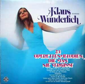 Klaus Wunderlich - 24 Operettenmelodien, Die Man Nie Vergisst Vinyl LP Album (LP Record)