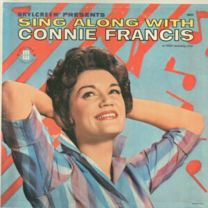 Connie Francis - Sing Along With Connie Francis Vinyl LP Album (LP Record)