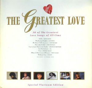 The Greatest Love 2xLP Vinyl Compilation (LP Record)