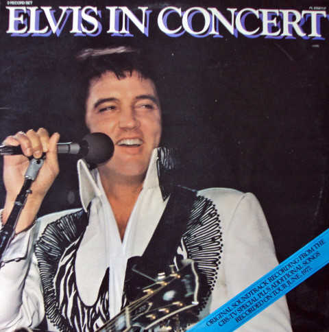 Elvis Presley - Elvis In Concert 2xLP Vinyl Album (LP Record)