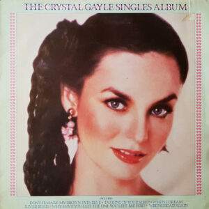 Crystal Gayle - The Crystal Gayle Singles Album Vinyl LP Album (LP Record) Compilation