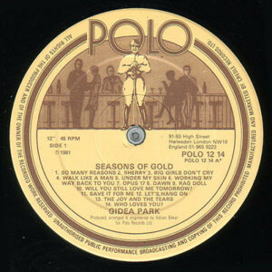 Gidea Park - Seasons Of Gold / Lolita 12" Vinyl Single (12 inch Record)
