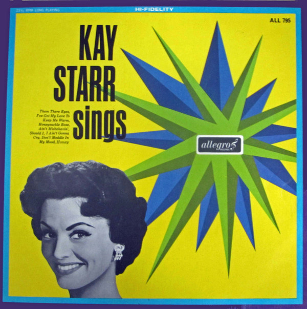 Kay Starr - Kay Starr Sings Vinyl LP Album (LP Record)