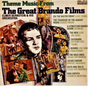 Elmer Bernstein and Orchestra - Theme Music From The Great Brando Films Vinyl LP Album (LP Record)