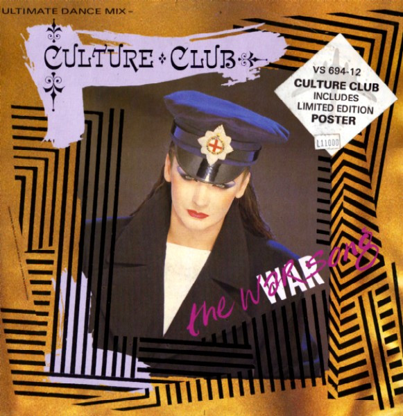 Culture Club - The War Song (Ultimate Dance Mix) 12" Vinyl Single (12 Inch Record) Includes Poster