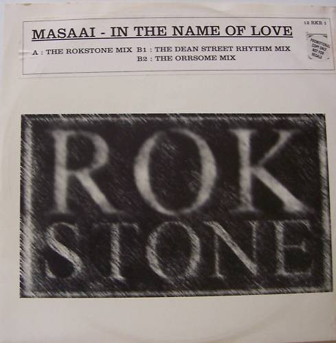 Masaai - In The Name Of Love 12" Vinyl Single (12 inch Record)