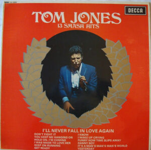 Tom Jones - 13 Smash Hits Vinyl LP Album (LP Record) Mono