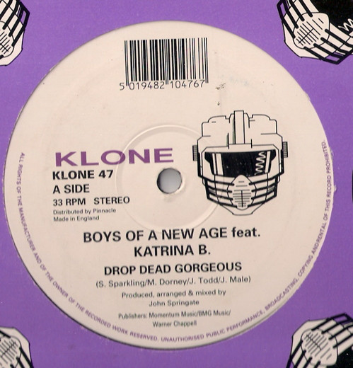 Boys Of A New Age Feat. Katrina B. - Drop Dead Gorgeous 12" Vinyl Single (12 inch Record)