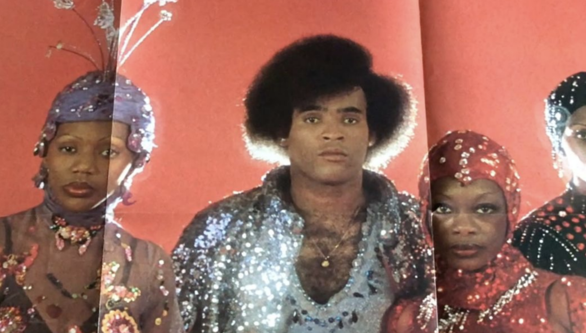 Boney M Poster Featuring The Whole Band In Way Out Costumes