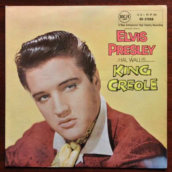 Elvis Presley Looking Every Bit The King of Rock and Roll on This King Creole Album Cover