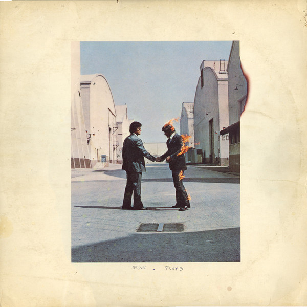 Iconic Pink Floyd Album Cover Of Wish You Were Here