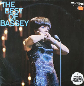 Shirley Bassey Singing Into a Mic