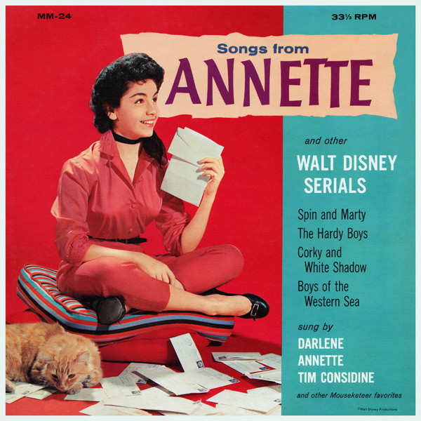 Iconic Disney Vinyl Record Album Cover From The 1950s
